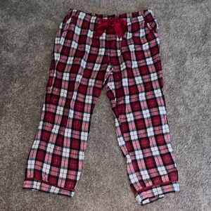 New York & Co Holiday Plaid Pajama Pants